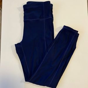 Fablectics navy blue leggings
